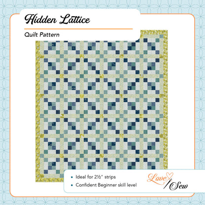 Hidden Lattice Quilt Pattern
